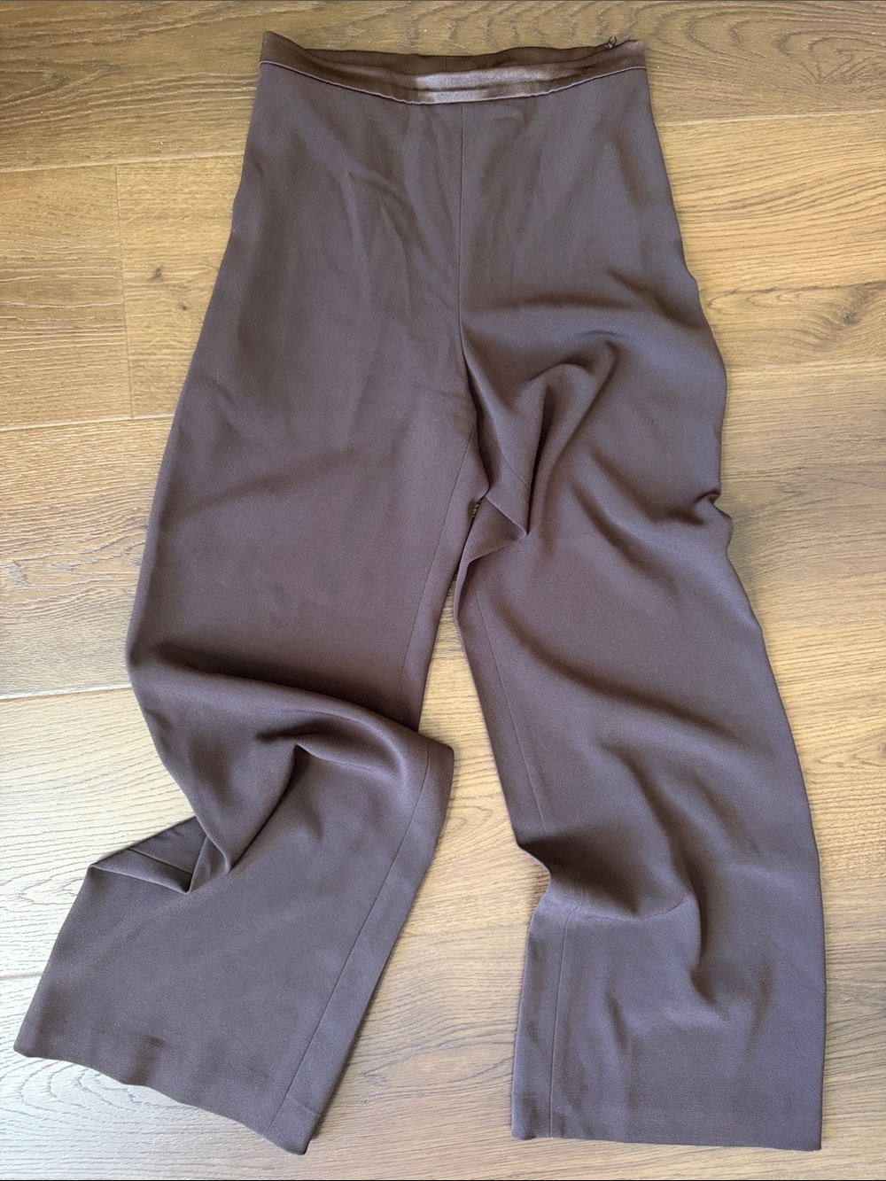 Max Mara Slacks in Chocolate Brown